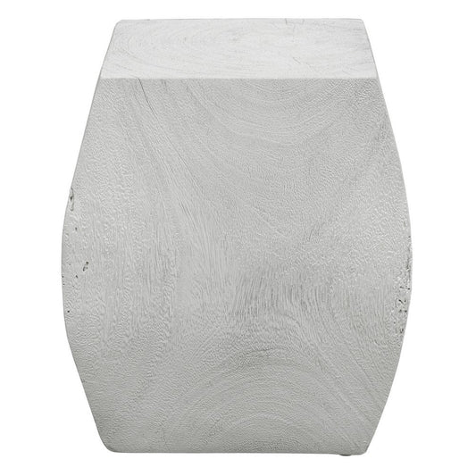 Uttermost Grove Ivory Wooden Accent Stool By Casagear Home