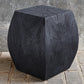 Uttermost Grove Black Wooden Accent Stool By Casagear Home UT-25296