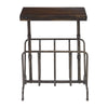 Uttermost Sonora Industrial Magazine Accent Table By Casagear Home