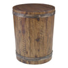 Uttermost Ceylon Wine Barrel Side Table By Casagear Home