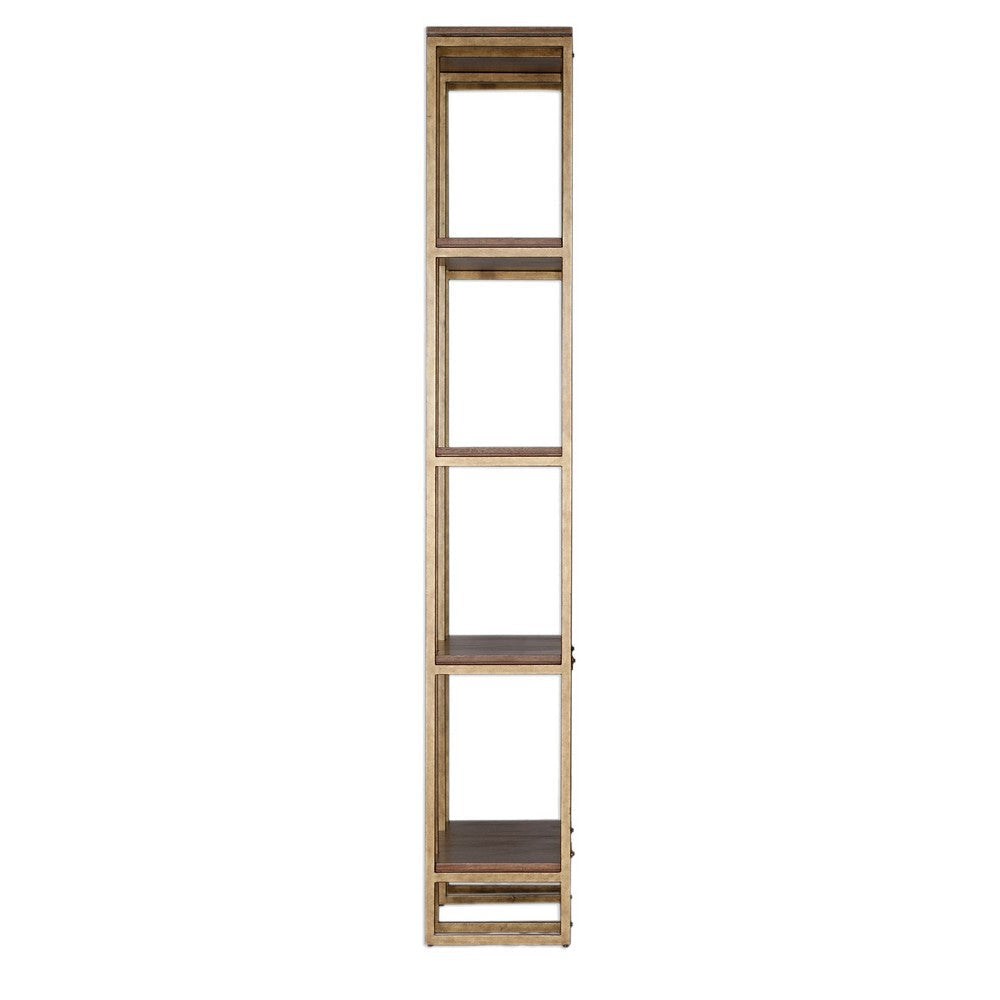 Uttermost Karishma Antique Gold Etagere By Casagear Home UT-25347