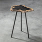 Uttermost Mircea Petrified Wood Accent Table By Casagear Home UT-25461