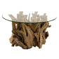 Uttermost Driftwood Glass Top Cocktail Table By Casagear Home