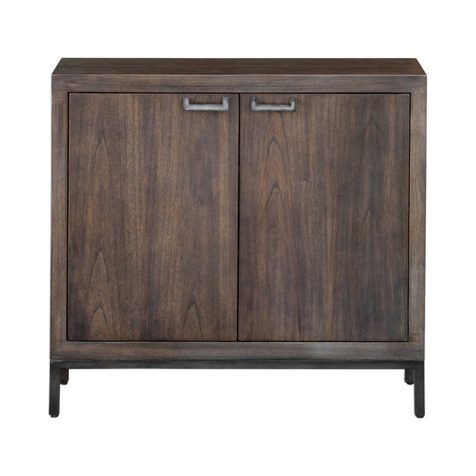 Uttermost Nadie Light Walnut Console Cabinet By Casagear Home