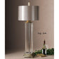 Uttermost Drustan Clear Glass Table Lamp By Casagear Home UT-26160-1