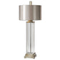 Uttermost Drustan Clear Glass Table Lamp By Casagear Home