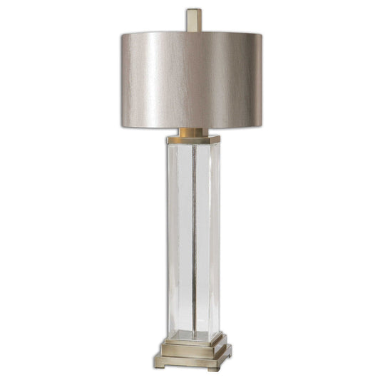 Uttermost Drustan Clear Glass Table Lamp By Casagear Home