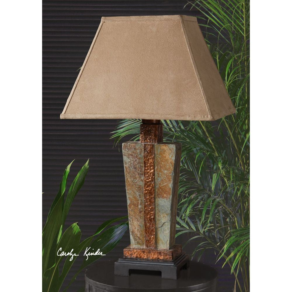 Uttermost Slate Accent Lamp By Casagear Home UT-26322-1