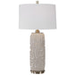 Uttermost Zade Warm Gray Table Lamp By Casagear Home