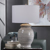 Uttermost Marisa Off White Table Lamp By Casagear Home UT-26383-1