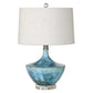 Uttermost Chasida Blue Ceramic Lamp By Casagear Home