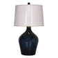 Uttermost Lamone Blue Glass Lamp By Casagear Home