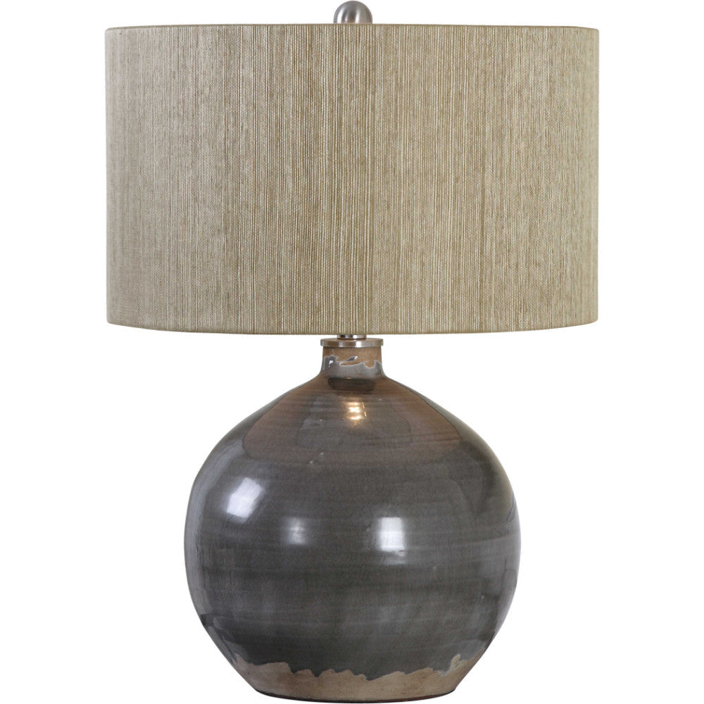 Uttermost Vardenis Gray Ceramic Lamp By Casagear Home