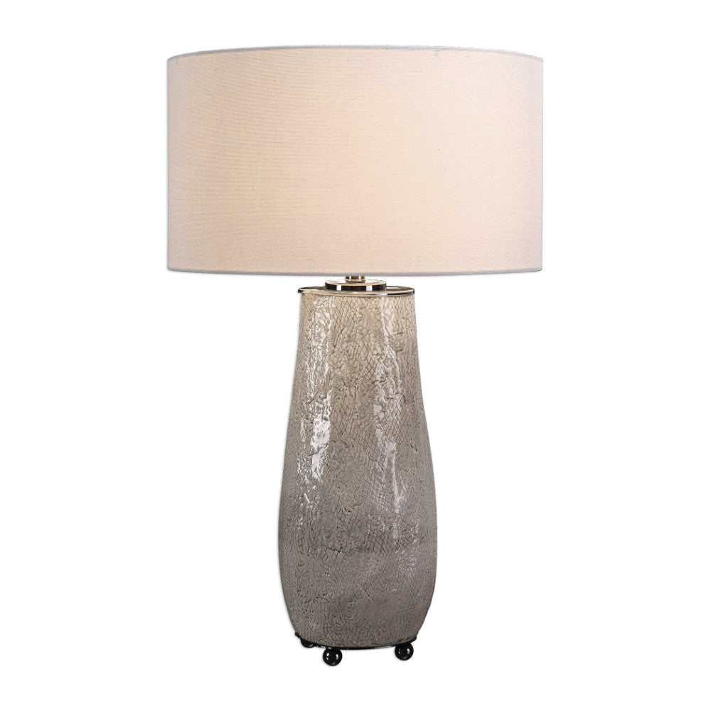 Uttermost Balkana Aged Gray Table Lamp By Casagear Home