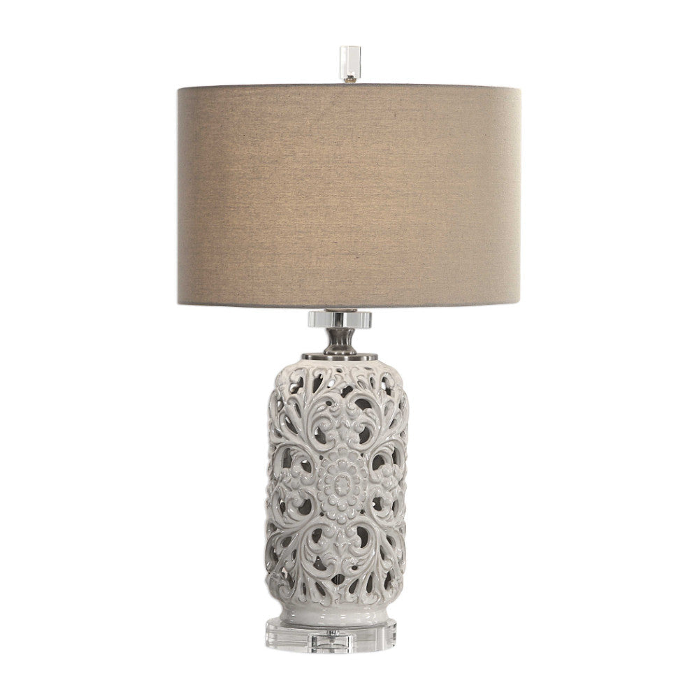 Uttermost Dahlina Ceramic Table Lamp By Casagear Home