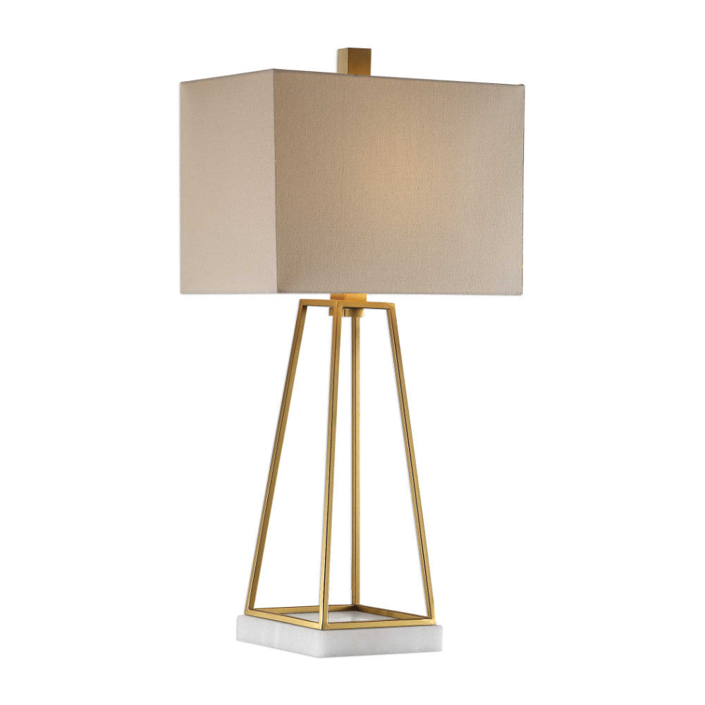 Uttermost Mackean Metallic Gold Lamp By Casagear Home