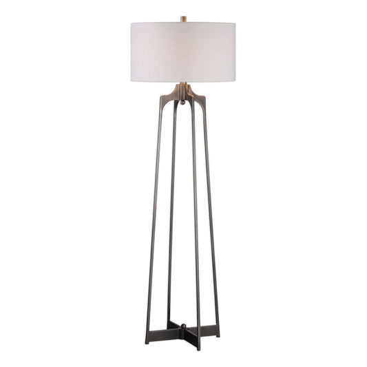 Uttermost Adrian Modern Floor Lamp By Casagear Home