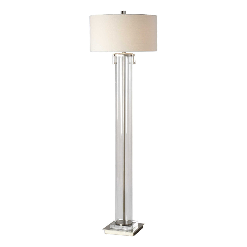 Uttermost Monette Tall Cylinder Floor Lamp By Casagear Home