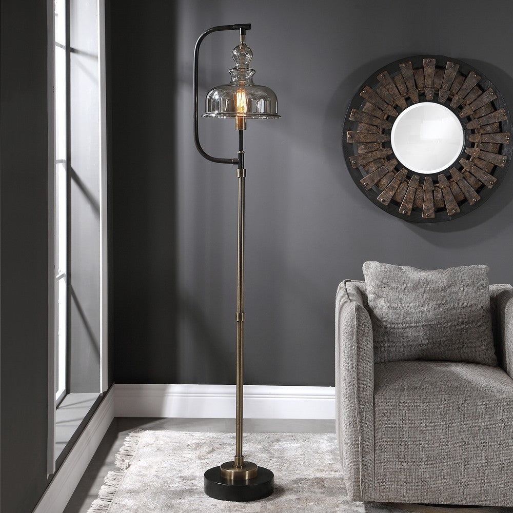 Uttermost Elieser Industrial Floor Lamp By Casagear Home UT-28193-1