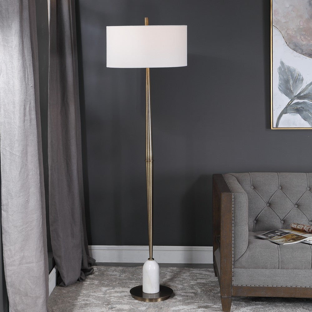 Uttermost Minette Mid-Century Floor Lamp By Casagear Home UT-28197