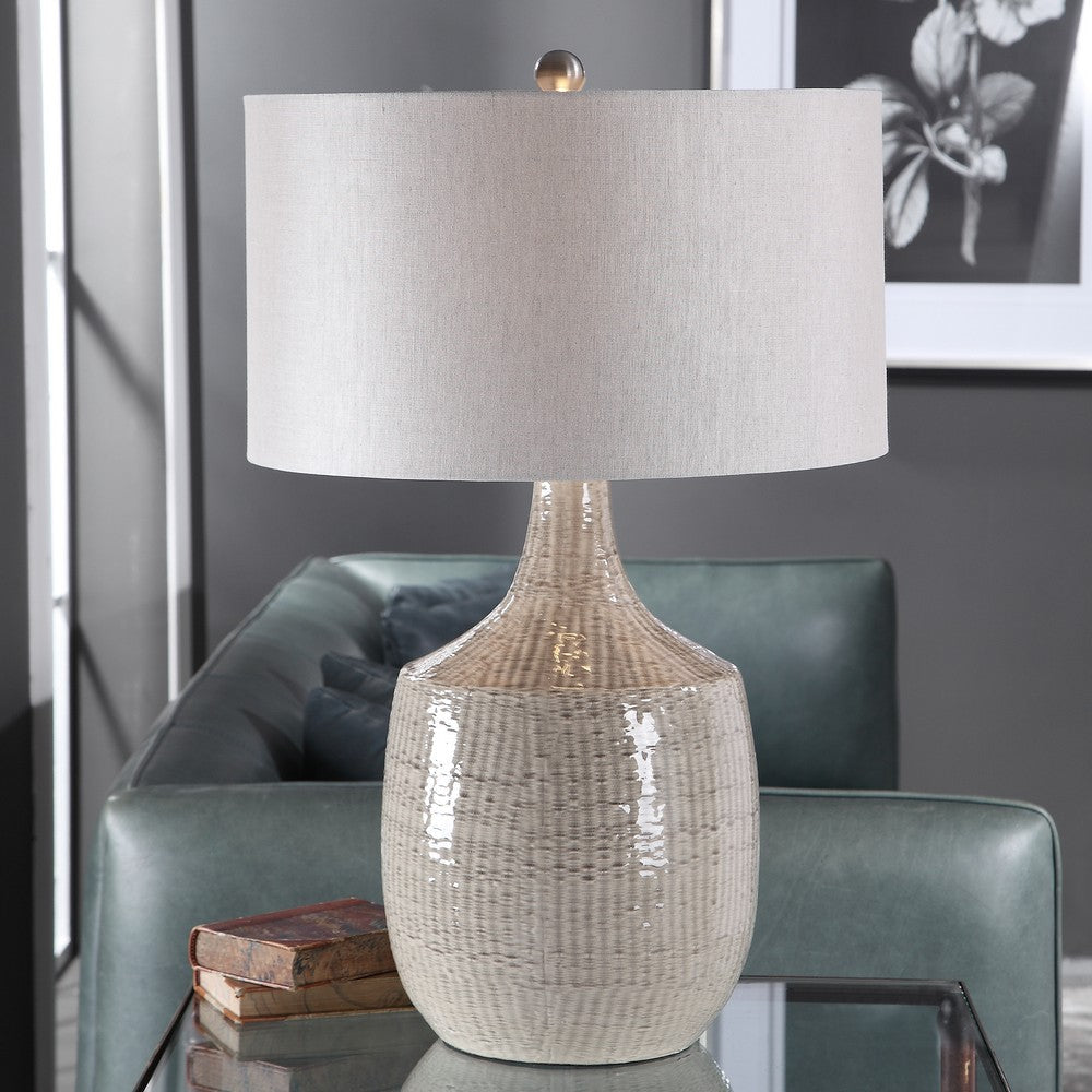 Uttermost Felipe Gray Table Lamp By Casagear Home UT-28205-1