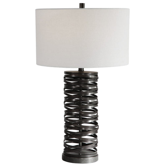 Uttermost Alita Rust Black Table Lamp By Casagear Home