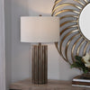 Uttermost Khalio Gun Metal Table Lamp By Casagear Home UT-28264