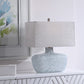 Uttermost Matisse Textured Glass Table Lamp By Casagear Home UT-28295-1