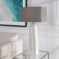 Uttermost Sycamore White Table Lamp By Casagear Home UT-28383