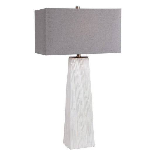 Uttermost Sycamore White Table Lamp By Casagear Home