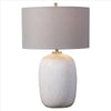 Uttermost Winterscape White Glaze Table Lamp By Casagear Home