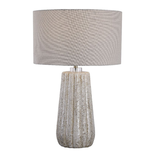 Uttermost Pikes Stone-Ivory Table Lamp By Casagear Home