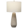 Uttermost Volterra Taupe-Gray Table Lamp By Casagear Home