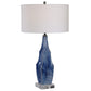 Uttermost Everard Blue Table Lamp By Casagear Home