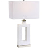 Uttermost Entry Modern White Table Lamp By Casagear Home