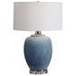 Uttermost Blue Waters Ceramic Table Lamp By Casagear Home