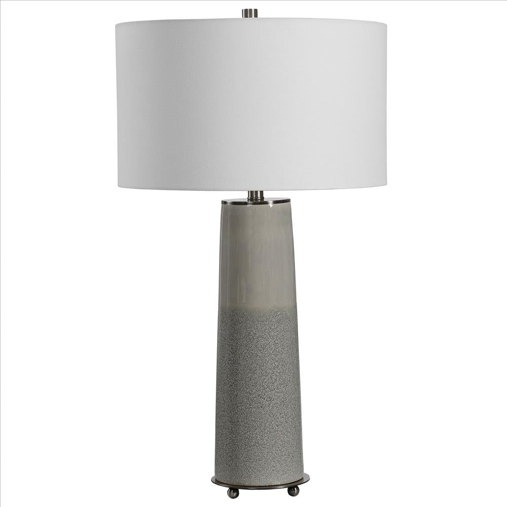 Uttermost Abdel Gray Glaze Table Lamp By Casagear Home UT-28436