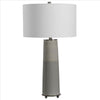 Uttermost Abdel Gray Glaze Table Lamp By Casagear Home UT-28436