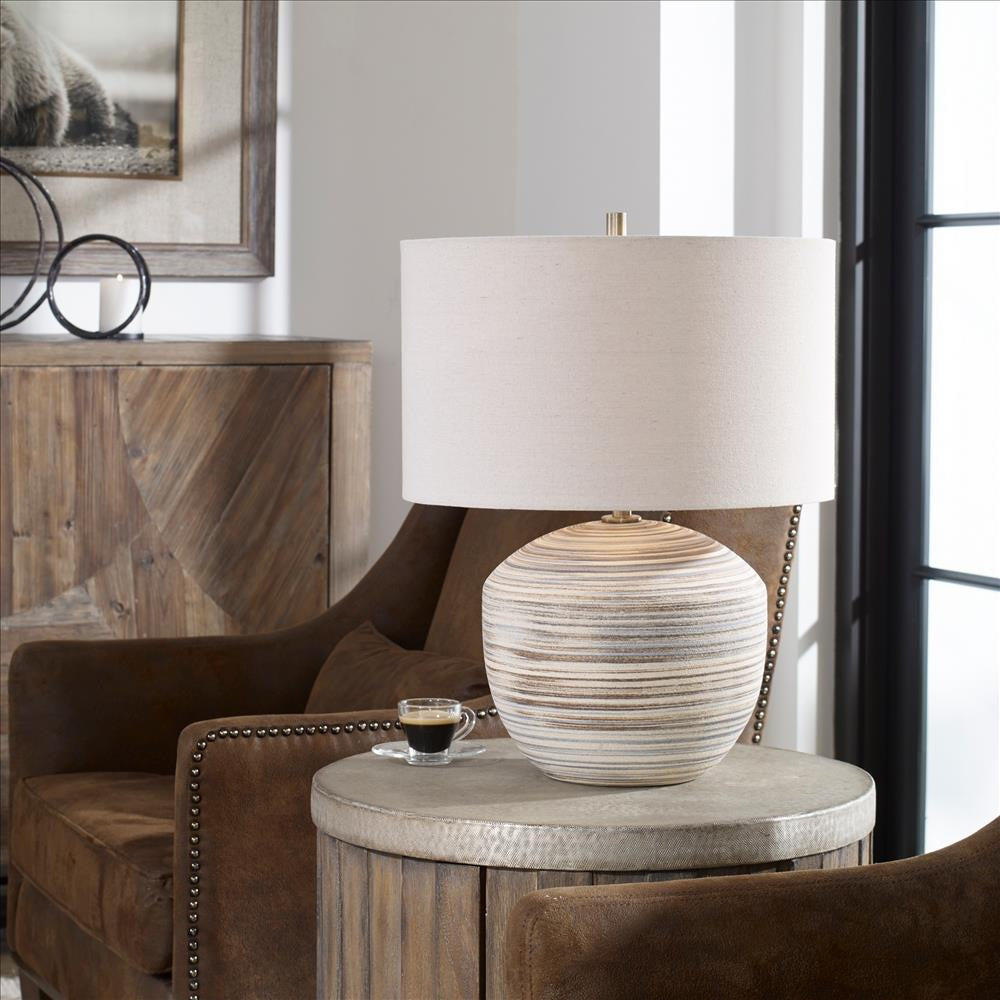 Uttermost Prospect Striped Accent Lamp By Casagear Home UT-28441-1