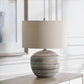 Uttermost Prospect Striped Accent Lamp By Casagear Home UT-28441-1