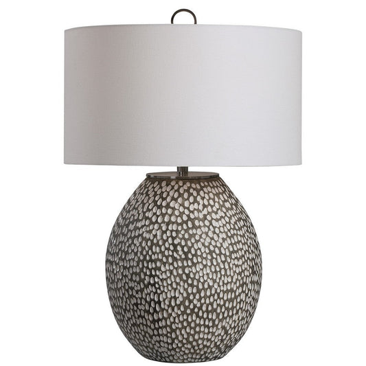 Uttermost Cyprien Gray White Table Lamp By Casagear Home