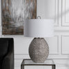 Uttermost Cyprien Gray White Table Lamp By Casagear Home UT-28448-1