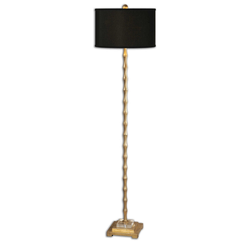 Uttermost Quindici Metal Bamboo Floor Lamp By Casagear Home