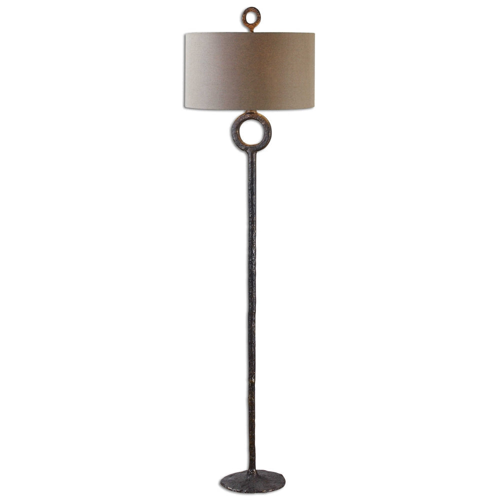 Uttermost Ferro Cast Iron Floor Lamp By Casagear Home