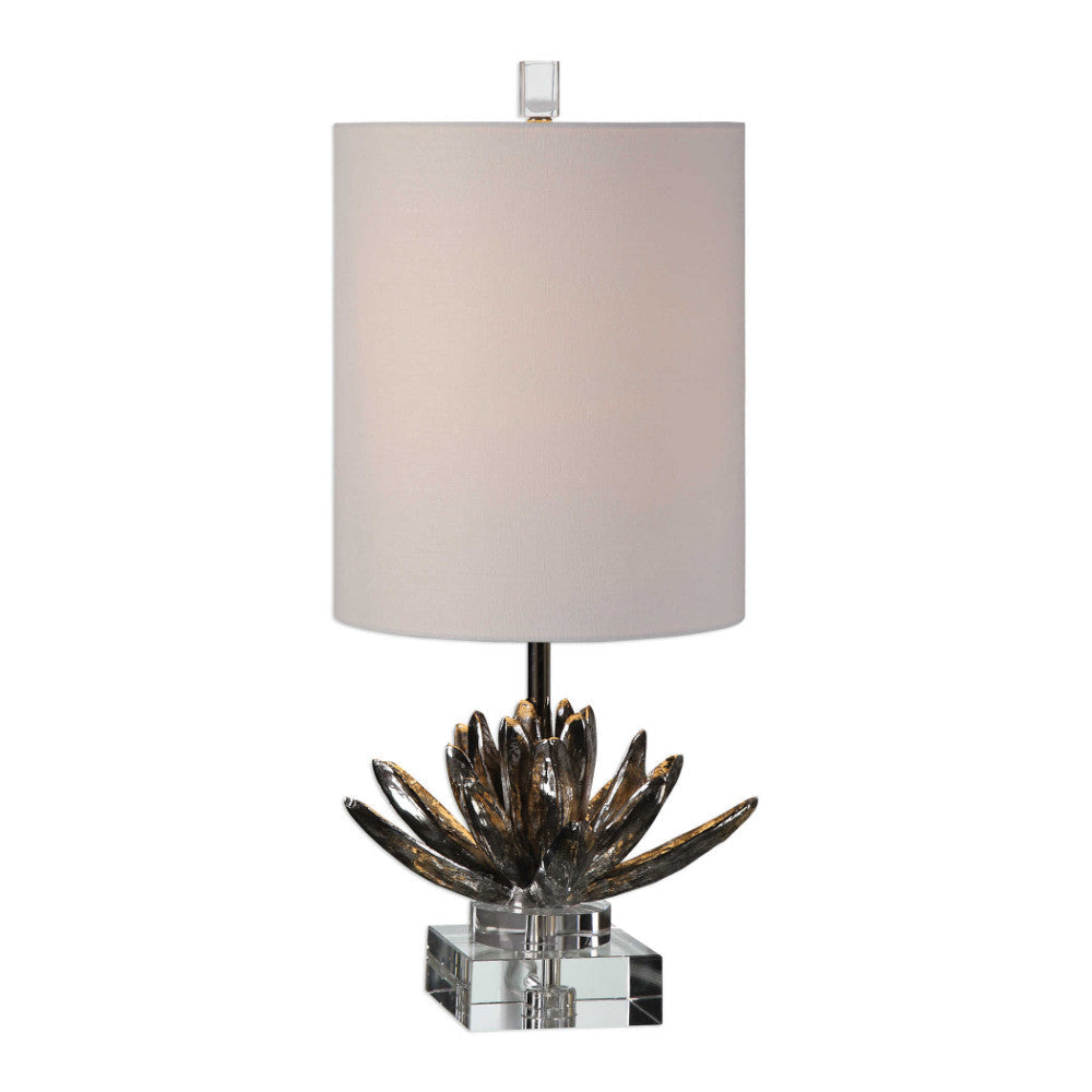 Uttermost Silver Lotus Accent Lamp By Casagear Home