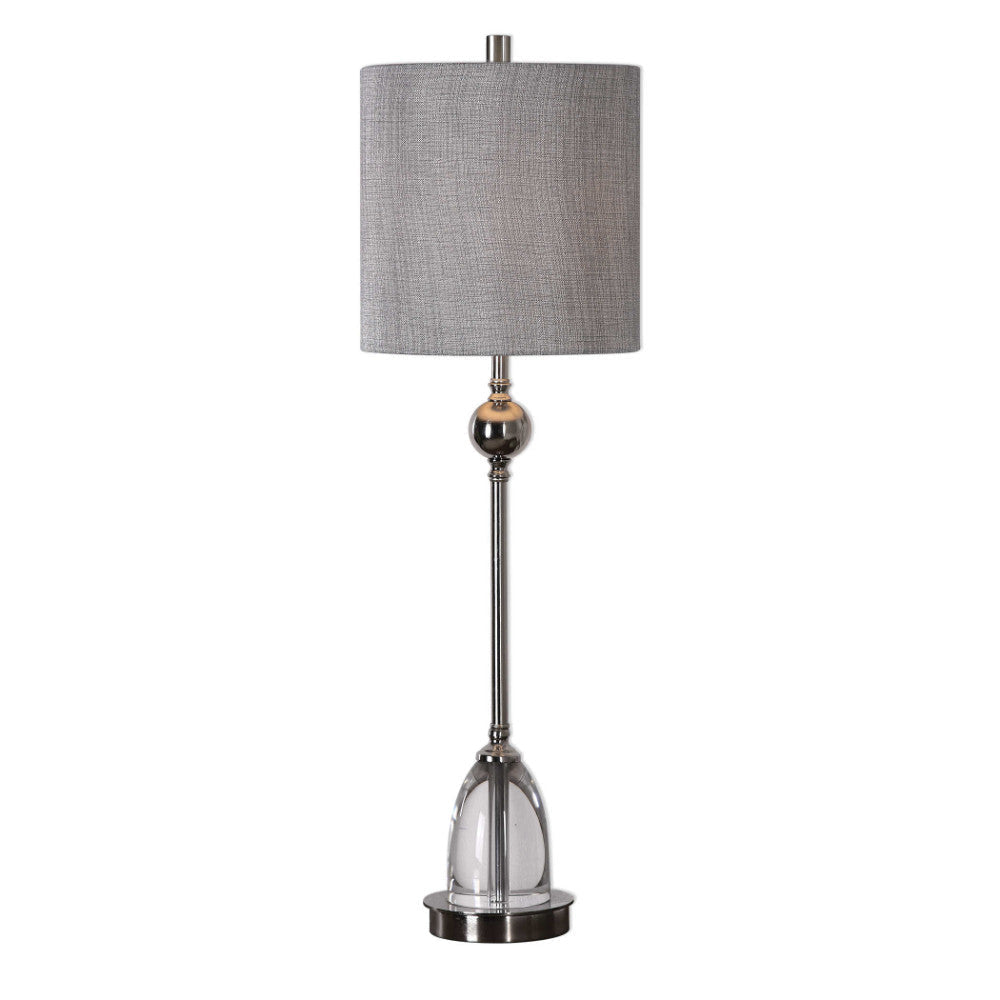 Uttermost Gallo Nickel Buffet Lamp By Casagear Home