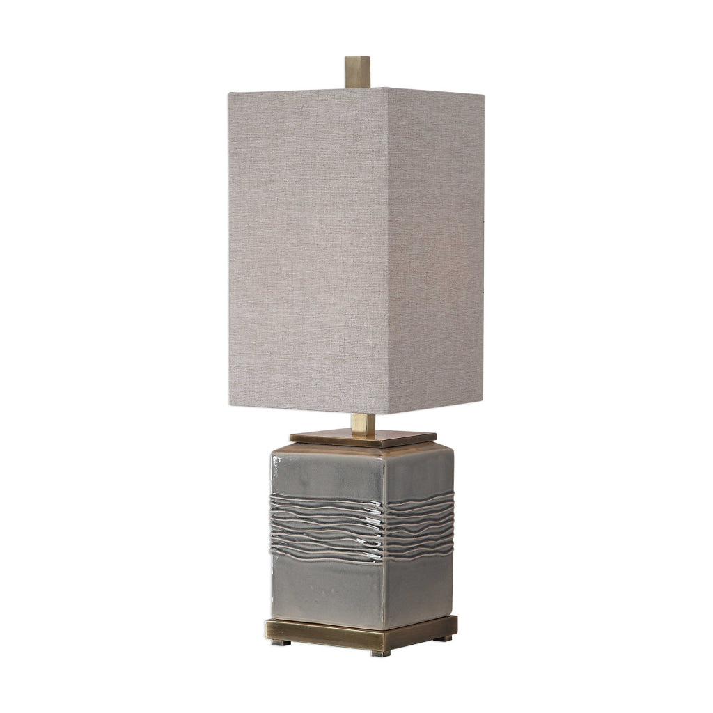 Uttermost Covey Gray Glaze Buffet Lamp By Casagear Home