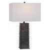 Uttermost Sanderson Metallic Charcoal Table Lamp By Casagear Home