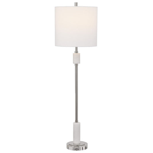 Uttermost Sussex Nickel Buffet Lamp By Casagear Home