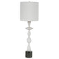 Uttermost Inverse White Marble Table Lamp By Casagear Home UT-29796-1